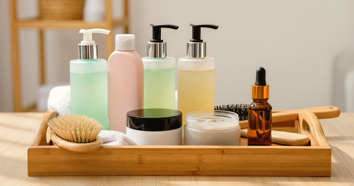 スタイリング剤で髪のツヤを取り戻す40代女性のヘアケア