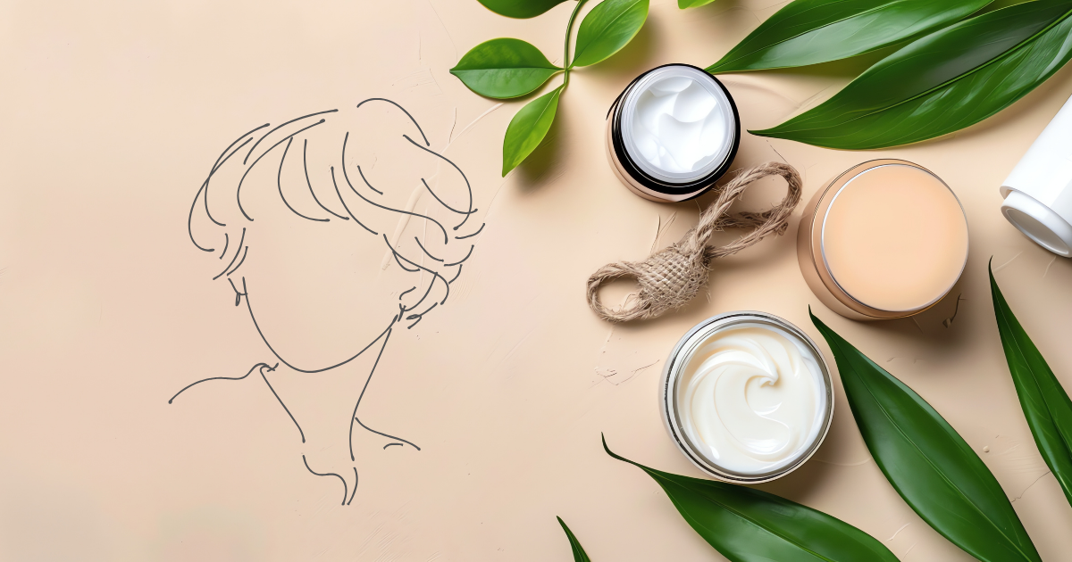 逗子の海辺の静かな雰囲気の中でヘッドスパを受け、深くリラックスする大人女性のイメージ